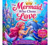 The Mermaid Who Chose Love: A Magical Story Coloring Book for Mermaid Lovers for Kids & Adults (Mermaid Princess Adventures)