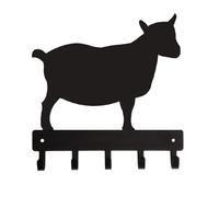 The Metal Peddler Pygmy Goat - Soporte para llaves (tamaño pequeño, 15 cm de ancho, fabricado en Estados Unidos)