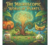 THE MICROSCOPIC WORLD OF PLANTS: An Enchanting Botanical Coloring Book: Discover Miniature Fairy Houses, Terrariums, and Magical Nature Scenes