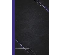 The Midnight Black Journal: Pages for Daily Writing, 6x9