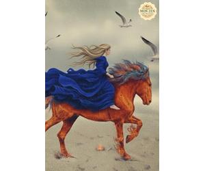 The Midnight Inferno Stallion: Gothic Unlined Journal For Spells And Secrets