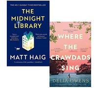 The Midnight Library By Matt Haig & Where the Crawdads Sing By Delia Owens 2 Books Collection Set