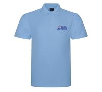 The Military Store Royal Air Force - Polo bordado, azul celeste, L