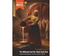 The Milkmaid and Her Giant Cash Cow: A Rustic Notebook for Art Fans - Inspired by Johannes Vermeer (1632-1675), Featuring That Cow That Pays All the Bills and Blocks the Window