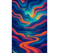 The Mind's Eye Journal: A Vibrant Surreal Landscape Notebook | 120 Lined Pages for Dreams and Inspiration