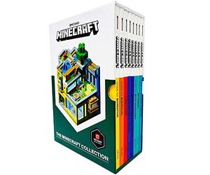The Minecraft Collection Caja de 8 libros (Guías de Minecraft) (Creativo, Supervivencia, Redstone, Nether & The End, Mejoras y Pociones, Minijuegos PvP, Agricultura y Supervivencia en el Océano)