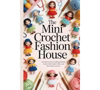 The Mini Crochet Fashion House: A Creative Guide to Crafting Adorable Crochet Dolls, Stylish Outfits, and Charming Accessories