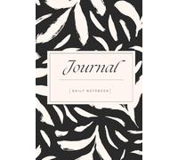 The Minimal Journal: Simple Black & Cream Notebook for Daily Reflections, Gratitude, and Creative Thoughts | 100 Pages, 6 × 9 in