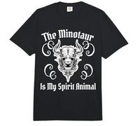 The Minotaur Is My Spirit Animal Ancient Greek Mythology Comfort Colors Adult Heavyweight T-Shirt