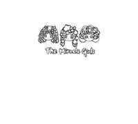 The Miracle Girls-Three Big Head (White Cover),Cute Character Blank Notebook B5(6"x9"),105Pages,Paperback,Hardcover,For Women Men Child,Gift,School & ... Creating,Drawing,Doodling.