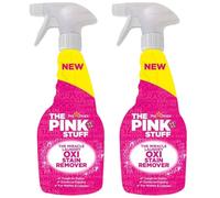The Miracle Laundry Oxi Quitamanchas de 500 ml cada paquete de 2 - Quitamanchas Pink Stuff para ropa blanca y colores o telas con fragancia fresca y limpia