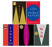 The Modern Machiavellian Series 5 Books Collection Set (The 48 Laws Of Power, The Art of Seduction, Mastery, The Laws of Human Nature & 1 More)