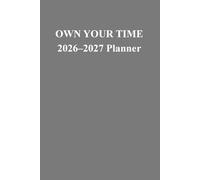 The Modern Man’s Planner 2026-2027: A Two-Year calendar for Productivity, Discipline, and Daily Focus