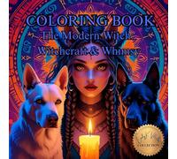 The Modern Witch: Witchcraft & Whimsy.: Sacred Feminine Energy. (50 Unique Intricate Images Coloring Book)