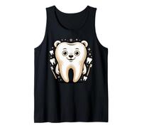 The Molar Bear Dental Assistant Dentist Tooth Pun Camiseta sin Mangas