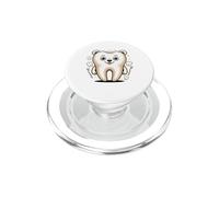 The Molar Bear Dental Assistant Dentist Tooth Pun PopSockets PopGrip para MagSafe