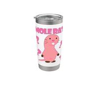 The Mole Rat - Lindo diseño de ilustraciones digitales Vaso térmico de acero inoxidable de doble pared