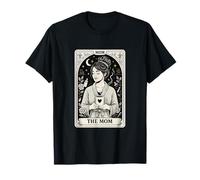 The Mom Tarot Card Coffee New Mom Aesthetic Camiseta