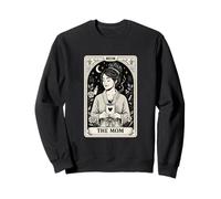 The Mom Tarot Card Coffee New Mom Aesthetic Sudadera