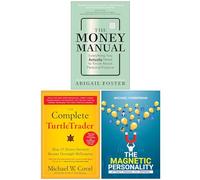 The Money Manual, The Complete TurtleTrader & The Magnetic Personality 3 Books Collection Set