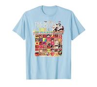 The Monkees Official Amazon Exclusive The Birds, The Bees Camiseta, Hombre, Azul Bebé, S