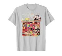 The Monkees Official Amazon Exclusive The Birds, The Bees Camiseta, Hombre, Plata, 3XL