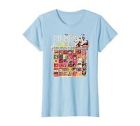 The Monkees Official Amazon Exclusive The Birds, The Bees Camiseta, Mujer, Azul Bebé, 3XL