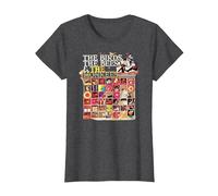 The Monkees Official Amazon Exclusive The Birds, The Bees Camiseta, Mujer, Jaspeado Oscuro, 3XL