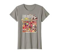 The Monkees Official Amazon Exclusive The Birds, The Bees Camiseta, Mujer, Pizarra, 3XL