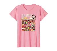 The Monkees Official Amazon Exclusive The Birds, The Bees Camiseta, Mujer, Rosado, XL