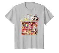 The Monkees Official Amazon Exclusive The Birds, The Bees Camiseta, Niños, Plata, 2 años