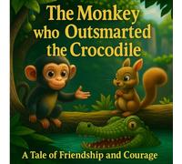 The Monkey who Outsmarted the Crocodile: Short Jungle Bedtime Stories for Children Ages 3-10, A Tale of Friendship and Courage