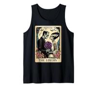 The Monster Frankenstein and Bride The Lovers - Tarjeta de Tarot Camiseta sin Mangas
