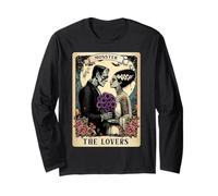 The Monster Frankenstein and Bride The Lovers - Tarjeta de Tarot Manga Larga