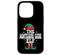 The Montessori Guide Elf Funny Christmas Matching Family Carcasa para iPhone 14 Pro