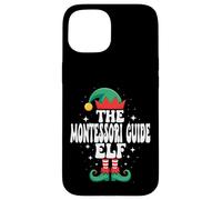 The Montessori Guide Elf Funny Christmas Matching Family Carcasa para iPhone 15