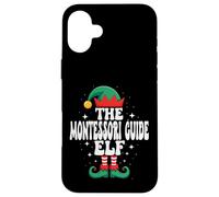 The Montessori Guide Elf Funny Christmas Matching Family Carcasa para iPhone 16 Plus