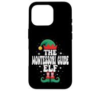 The Montessori Guide Elf Funny Christmas Matching Family Carcasa para iPhone 16 Pro