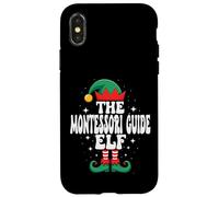 The Montessori Guide Elf Funny Christmas Matching Family Carcasa para iPhone X/XS