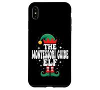 The Montessori Guide Elf Funny Christmas Matching Family Carcasa para iPhone XS MAX