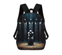 The Monument to The First Lie - The One Who Lowered His Gaze Mochilas Impresas En 3D Para Niños, Mochila Escolar, Mochila Informal Para Exteriores, Mochila Informal De Moda Para Niños, Lindas Bolsas D