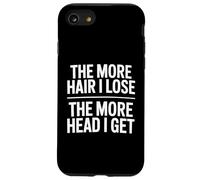 The More Hair I Lose The More Head I Get Funny Adult Humor Carcasa para iPhone SE (2020) / 7/8