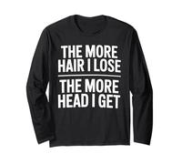 The More Hair I Lose The More Head I Get Funny Adult Humor Manga Larga