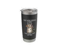 The More People I Meet The More I Like My Dog Vaso térmico de acero inoxidable de doble pared