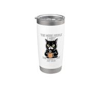 The More People I Meet The More I Like My Dog Vaso térmico de acero inoxidable de doble pared