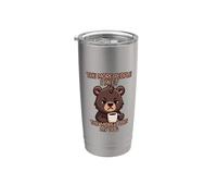 The More People I Meet The More I Like My Dog Vaso térmico de acero inoxidable de doble pared