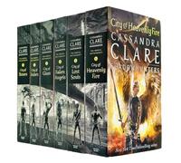 The Mortal Instruments 6 Books Collection Set By Cassandra Clare(City of Bones, City of Ashes, City of Glass, City of Lost Soul, City of Fallen Angels & City of Heavenly Fire)
