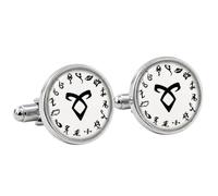 The Mortal Instruments - Gemelos con diseño de runa de poder angélico