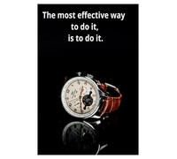 The most effective way to do it, is to do it| Perfect to the Office and Home | Gag Gift Idea for Coworkers | Birthday and Christmas Gift for Friend| Blank 6"x 9" Paperback