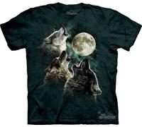 The Mountain Camiseta de manga corta para hombre con diseño de luna. - - Large